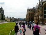 London  Windsor  Das Schloß Windsor rechts die St Georges Kapelle (GB).